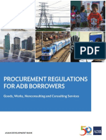 ADB Procurement Regulations - 2017