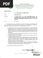 Discharge Permit Memorandum