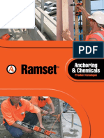 Ramset Anchoring Chemicals Catalogue
