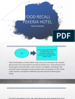 Food Recall Riani MKK