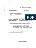 Surat Permohonan Sip Drg. Retno 2019