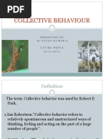 Collective Behaviour