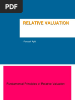 Relative Valuation 