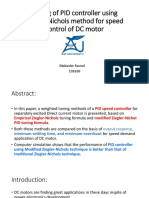 Tuning of PID Controller Using Ziegler-Nichols Method For DC Motor Speed Control