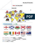 Countries and Nationalities