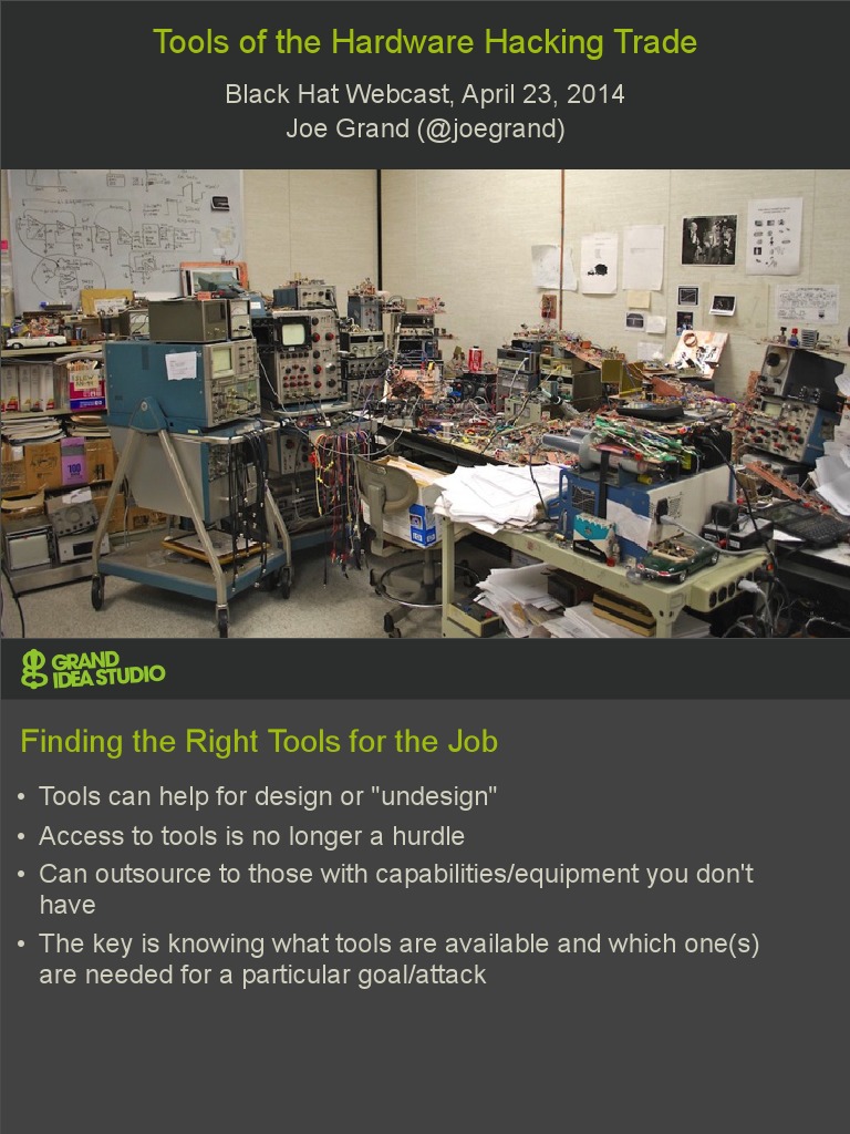 Essential Hardware Hacking Tools | PDF | Ct Scan | Solder