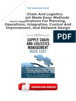 (PDF) Supply Chain and Logistics Management Made Easy Methods and Applications For Planning Operations Integration Control and Improvement and Network Design PDF