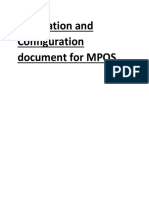 Installation and Configuration Document