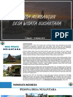 Informasi Lomba Desa Wisata 2019