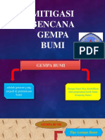 Mitigasi Bencana Gempa Bumi - PPT