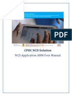 CPHC NCD Solution - NCD Application ANM User Manual PDF
