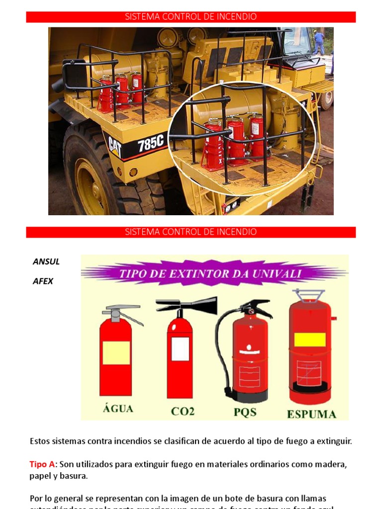 Sistemas de Control de Incendios AFEX | PDF | Incendios | Residuos