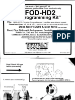 TFOD-HD2 Repr - Kit Manual