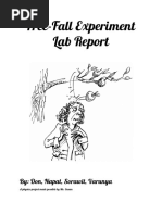 Free-Fall Lab Report