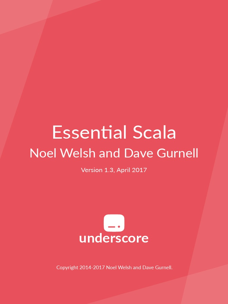 Essential Scala | PDF | Scala (Programming Language) | Parameter ...
