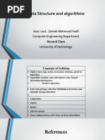 Data Structures and Algorithms