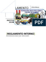 Reglamento Interno 2019