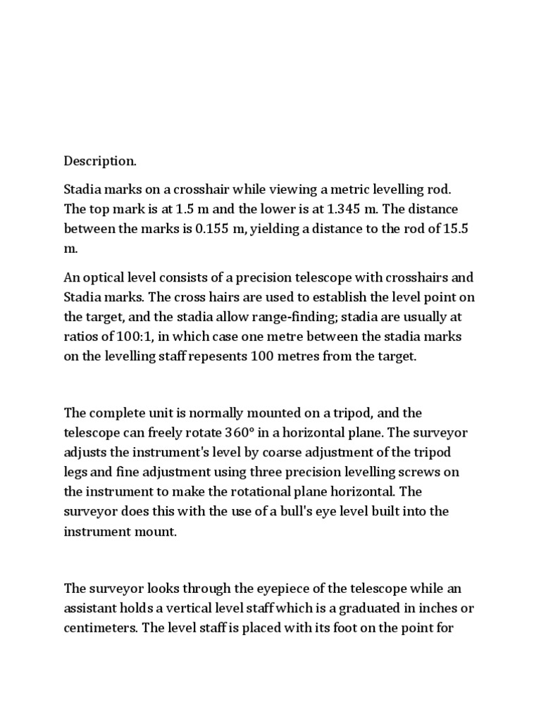 Auto Level PDF Geomatics Laboratory Equipment