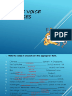 Passive Voice Exercises