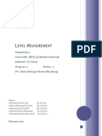 Level Measure Assi