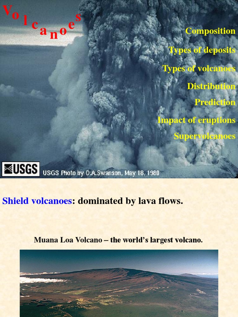 Volcanoes | PDF | Volcano | Types Of Volcanic Eruptions