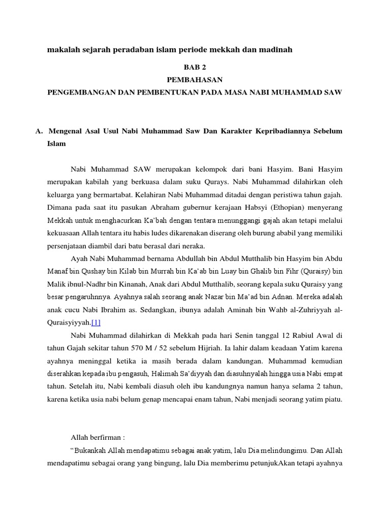 Makalah Sejarah Peradaban Islam Periode Docx