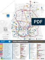 Plano Autobuses de Madrid