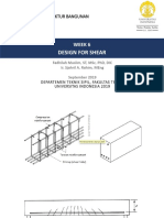 Minggu 6 - Design For Shear PDF