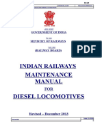 Maintenance Manual For Diesel Locomotives