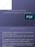 Pretpostavka Dispozicije I Dispozicija