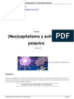 Neo Capitalismo y Sufrimiento Ps Quico - A15415