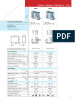 Miniature PCB relays 6-10A