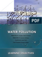 Water Pollution