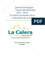 Plan de La Alcaldia de La Calera