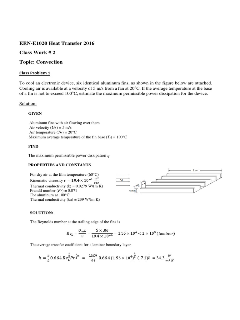 ICS Cooling Tower Heat Transfer Analysis | PDF | Boundary Layer | Heat ...