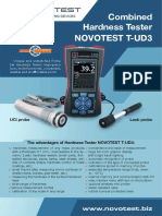 Portable Hardness Tester T-UD3: Multi-Functional & Affordable