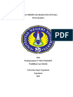 Laporan Observasi Grahatama Pustaka Wardana Damar