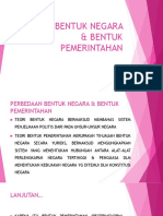 Bentuk Negara & Pemerintahan