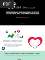 Salafi Matrimonial Website Features