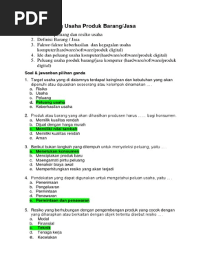 Bab 2 2 Soal Jawaban Kelompok 4 Pdf