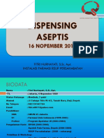 Aseptic Dispensing UHAMKA