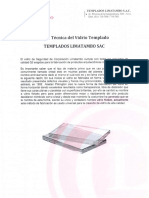 Ficha Técnica - Templados Limatambo PDF