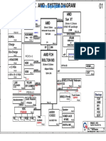 AMD SYSTEM DIAGRAM WITH KEY COMPONENTS AND SPECIFICATIONS