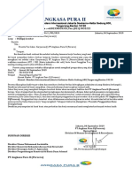 Surat Panggilan Test Calon Karyawan (I) PT ANGKASA PURA II (Persero) PDF