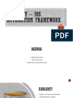 EarlGrey iOS Testing Framework Overview