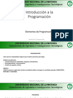 Introduccion A La Programacion (Parte 1)