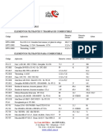WIX Filter Price List and Applications | PDF | Loader (Equipment