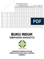 Buku Simpanan Anggota