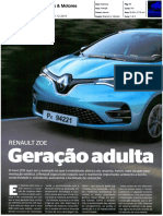 NOVO RENAULT ZOE NA "CARROS & MOTORES"