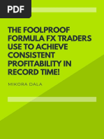 The Simple Consistent FX Profits Formula